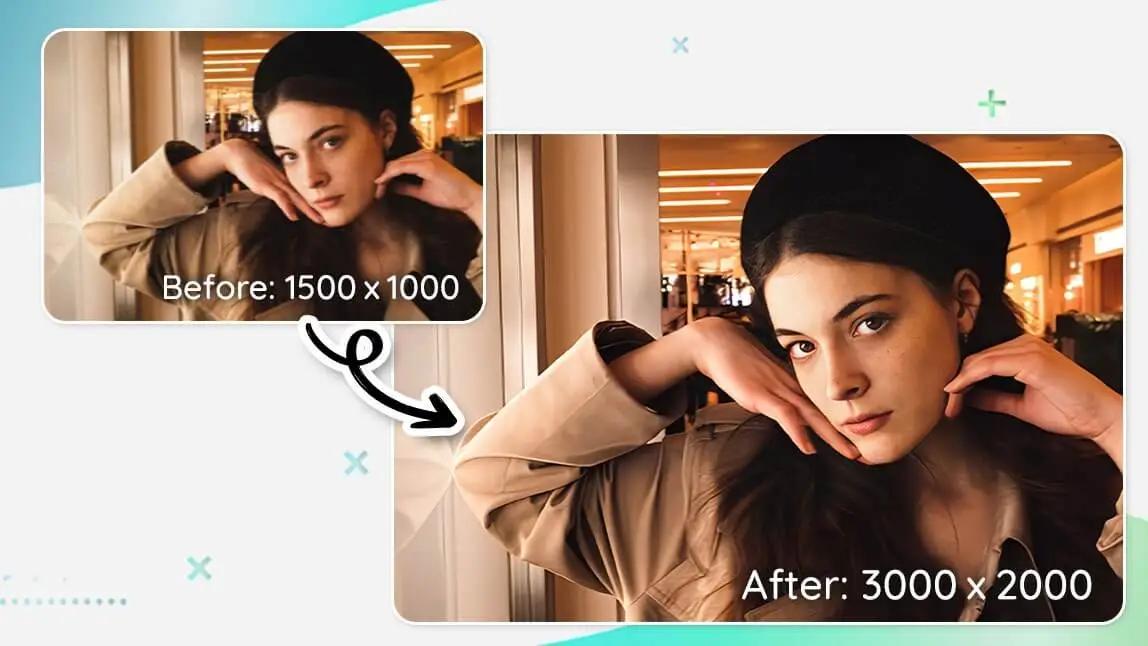 AI工具，可在不降低质量的情况下放大图像 - Fotto.AI