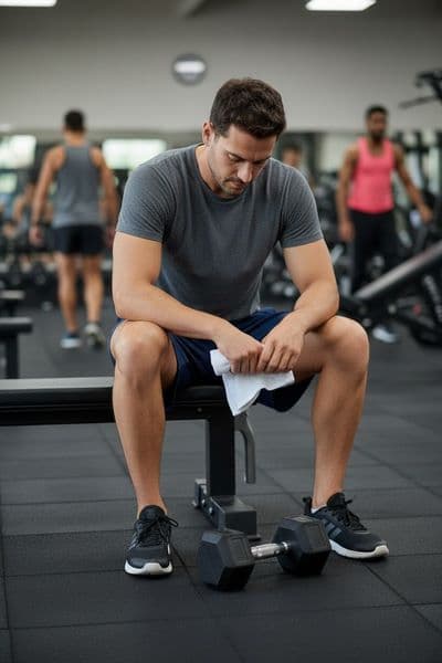 AI Gym Dating Photos scene example