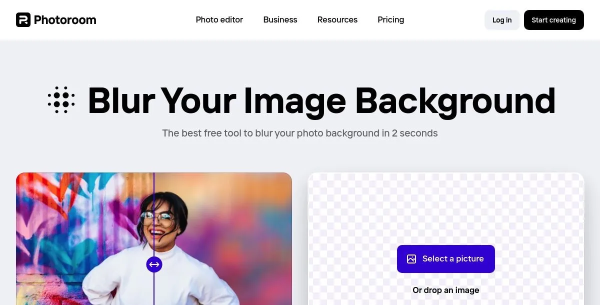 使用 PhotoRoom 清晰模糊产品照片 - Fotto.AI