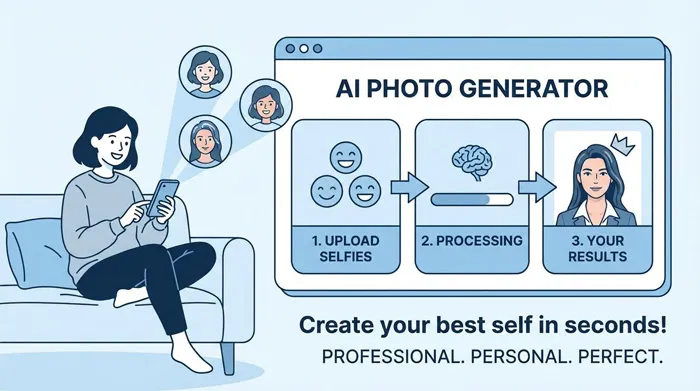 Generate photo for dating apps with natural style - Fotto.AI