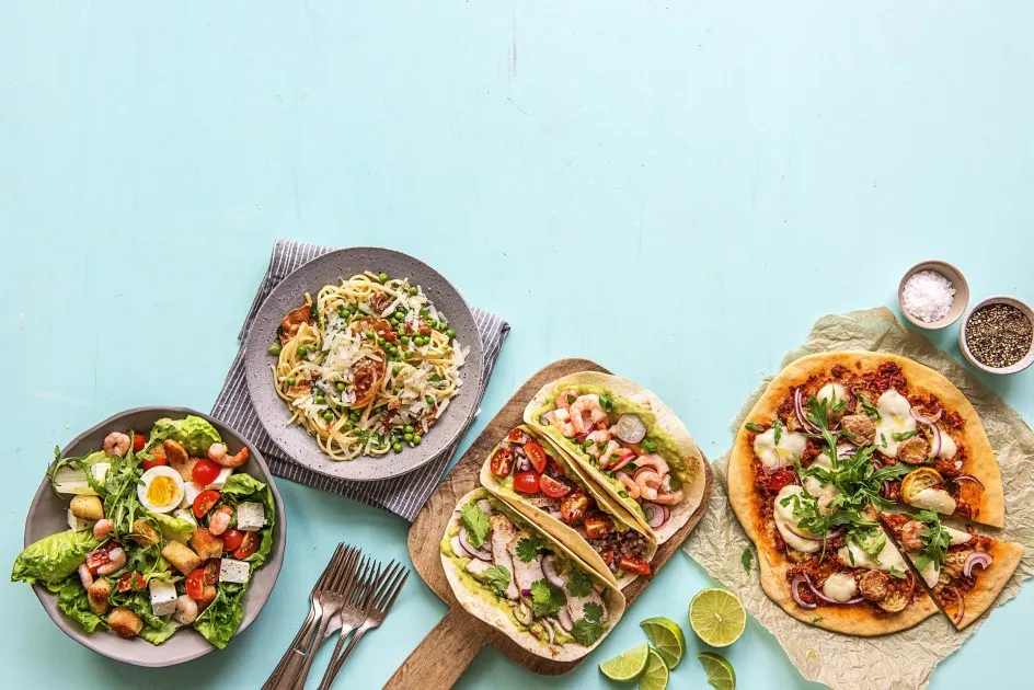 Before and after AI food photo editing - Fotto.AI