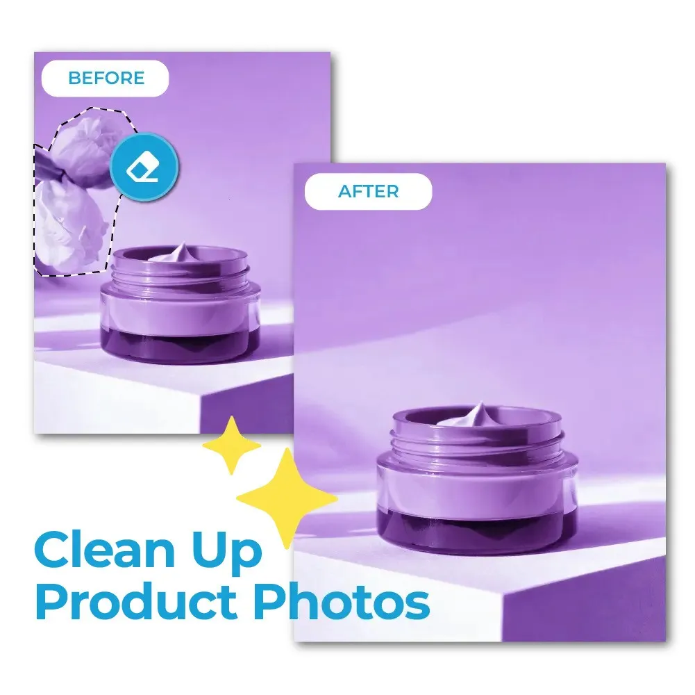Product image showing removal of dust and reflections - Fotto.AI
