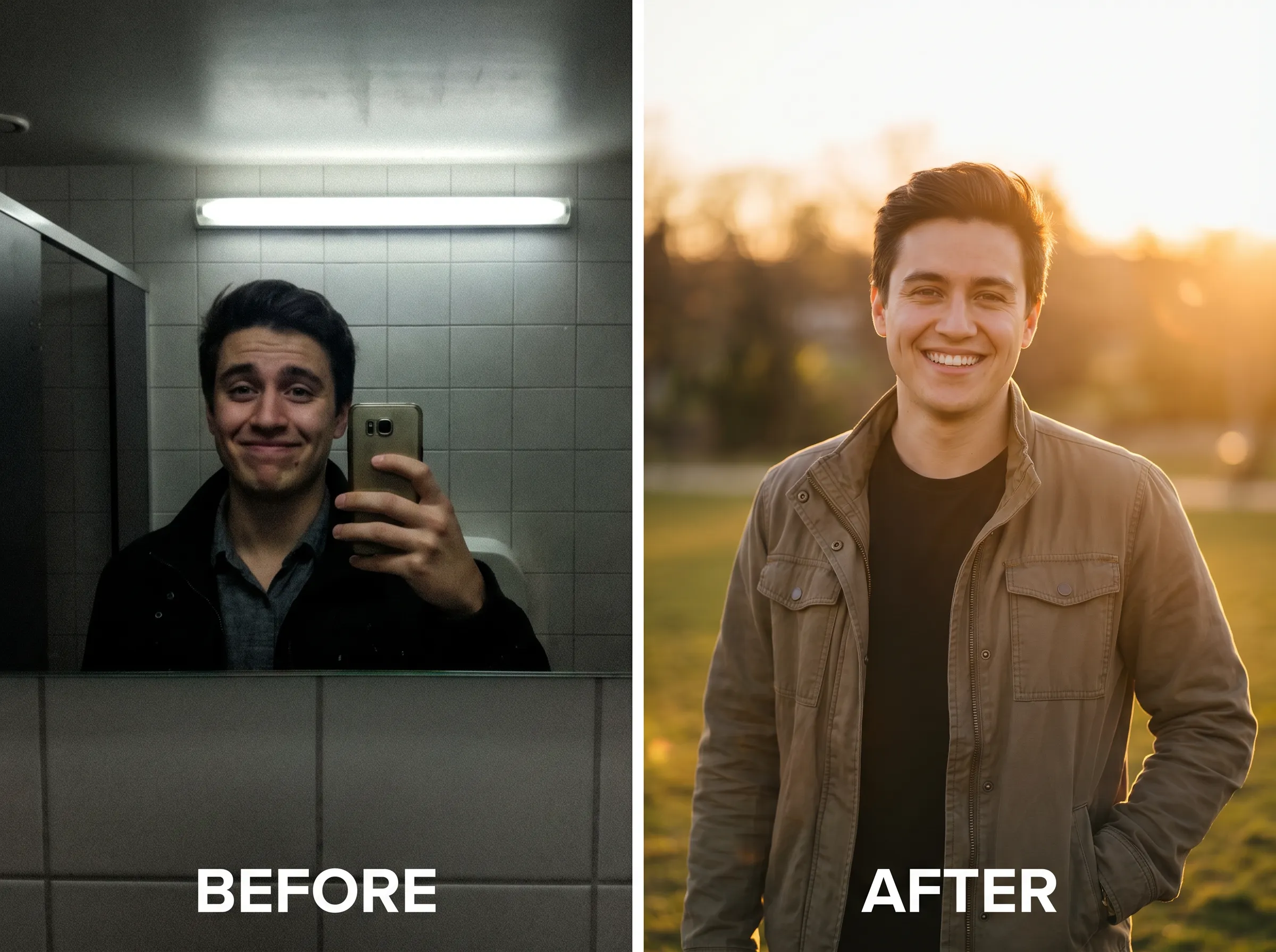 AI deittailukuvat jotka näyttävät aidoilta luotuna selfieistä - Fotto.AI