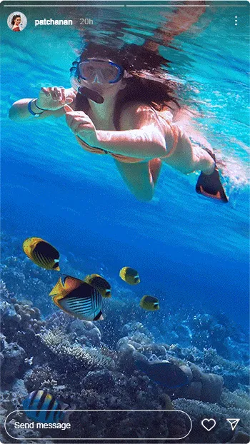 Geanimeerd Instagram-verhaal met wraparound-effecten - Fotto.AI