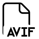 Convert AVIF images to any formats