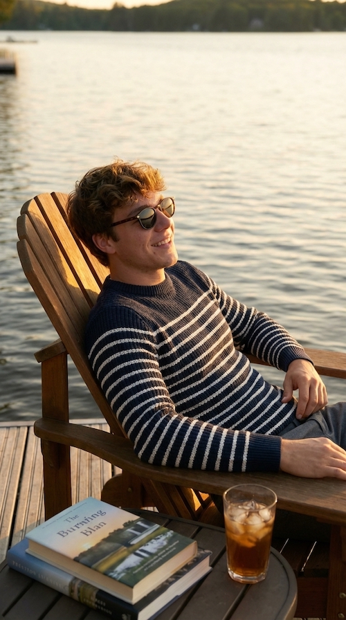 Voorbeeld van een AI-gegenereerde Hinge-profielfoto