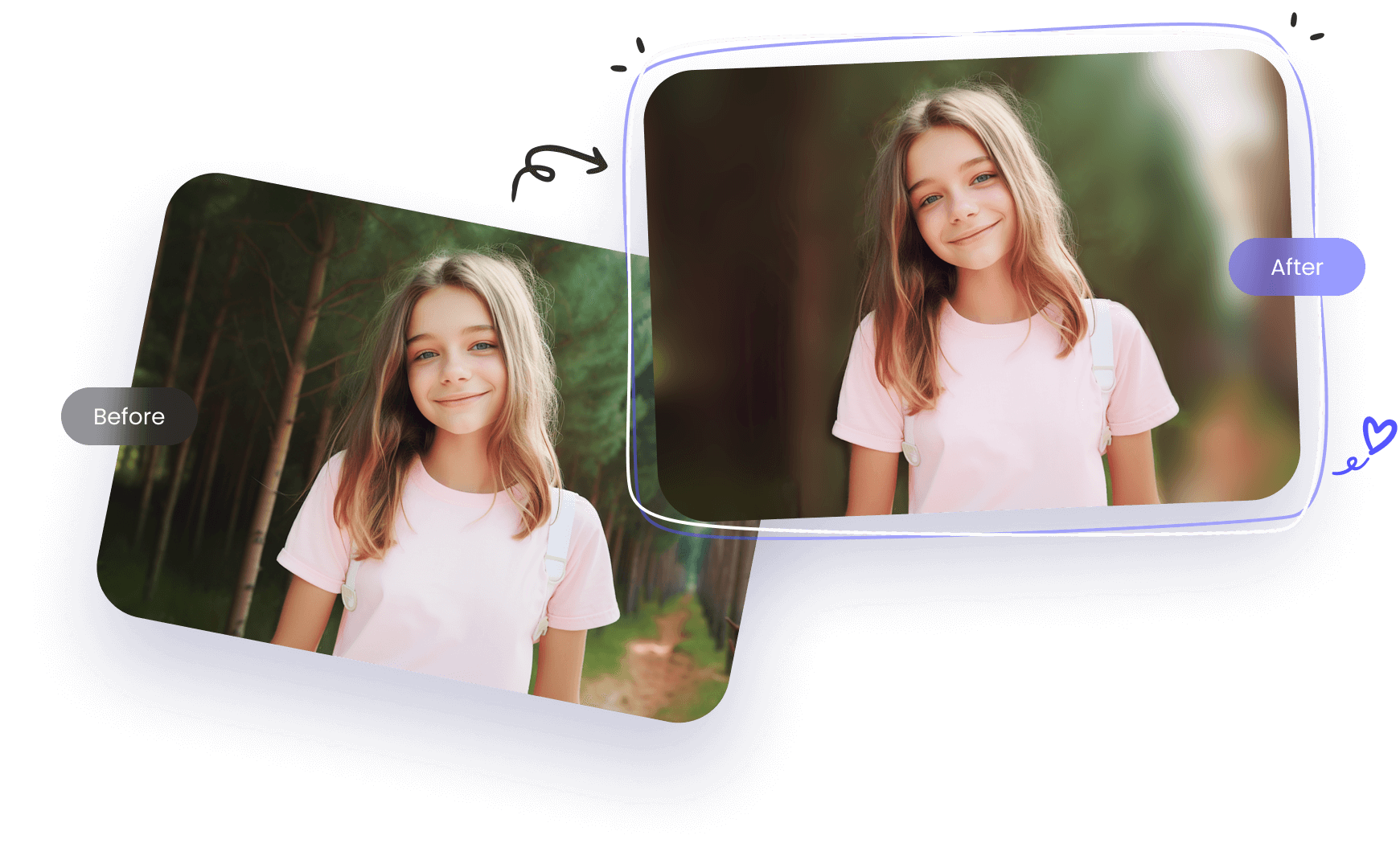 AI-hulpmiddel om fotobackgrounds direct te vervagen voor een professionele uitstraling - Fotto.AI